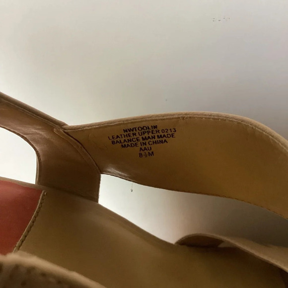 Nine West wedges size 8.5 - Picture 8 of 8